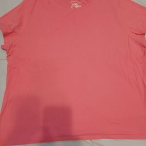 Just My Size Pink Short Sleeve Tee